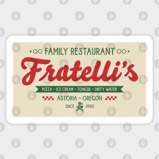 Fratellis Family Restaurant Sticker by Sachpica